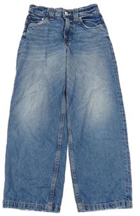 Světlemodré baggy rifle H&M