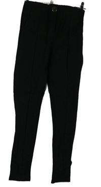 Dámské černé tregíny s puky Zara 