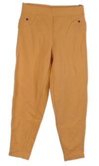 Dámské oranžové capri tregíny Buffalo 