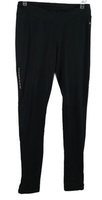 Dámské černé sportovní funkční legíny Tchibo 