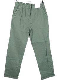 Nové - Dámské světlekhaki plátěné chino kalhoty Papaya 