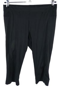 Dámské černé sportovní capri legíny M&S