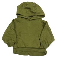 Khaki mikina s kapucí zn. Primark