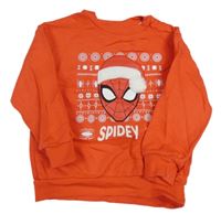 Červená mikina se Spiderman M&S
