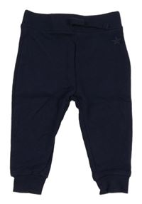 Tmavomodré tepláky s hvězdičkou Dunnes