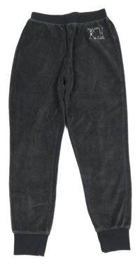 Šedé sametové kalhoty s flitry Lipsy London