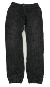 Černé melírované podšité cuff rifle C&A