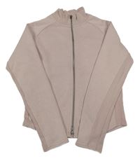 Růžová propínací mikina Primark
