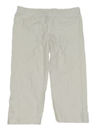 Bílé capri legíny Yigga