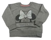 Šedá mikina s Minnie zn. Disney
