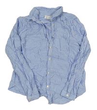 Světlemodro-bílá proužkovaná halenka H&M