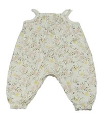 Bílo-květovaný overal Mamas&Papas