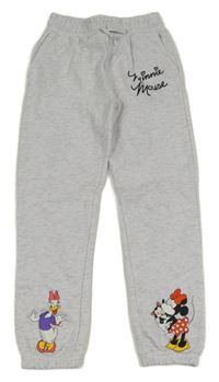 Světlešedé tepláky s Minnie Disney