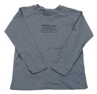 Bílo-tmavomodrá pruhovaná mikina George