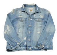 Světlemodrá riflová bunda s prošoupáním - Looney tunes Zara