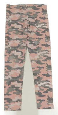 Světlerůžovo-šedé atrmy legíny Primark