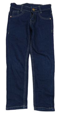 Tmavomodré slim rifle