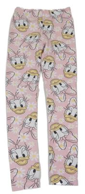 Světlerůžové legíny s Daisy 