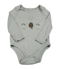 Šedé melírované body s obličejem Shein