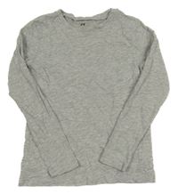 Šedé melírované triko H&M