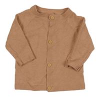 Starorůžový propínací lehký svetr F&F