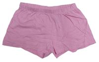 Světlerůžové kraťasy H&M