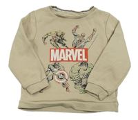 Béžová mikina s Avengers zn. George