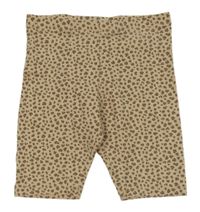 Béžové leopardí kraťasy H&M