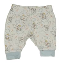 Bílé lehké tepláky s Dumbem Disney