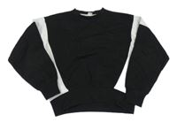 Černo-světlešedá mikina H&M