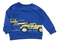 Safírová mikina s auty F&F