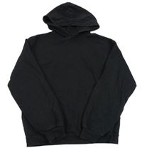 Černá mikina s kapucí H&M