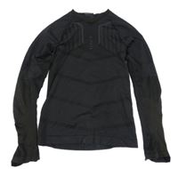 Černé spodní funkční triko Kipsta