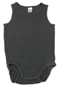 Antracitové žebrované body H&M