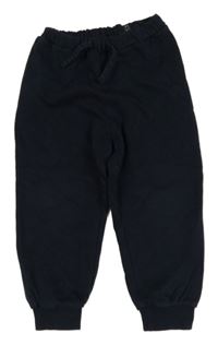Tmavomodré tepláky H&M