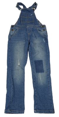 Modré laclové rifle s kapsami Debenhams