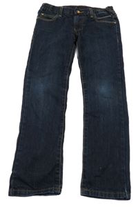 Tmavomodré skinny rifle C&A