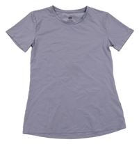 Fialové sportovní tričko H&M