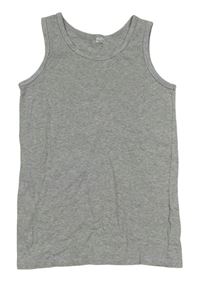 Šedý melírovaný nátělník 