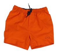 Oranžové plážové kraťasy Primark