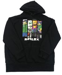 Černá mikina s kapucí - Roblox 
