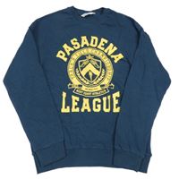 Petrolejová mikina s potiskem H&M