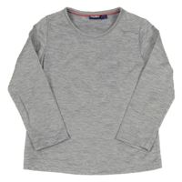 Šedé melírované thermo triko Lupilu