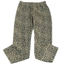 Béžovo-hnědo-černé legíny s leopardím vzorem Shein