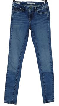 Dámské světlemodré skinny rifle Pepe Jeans 