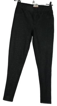 Dámské tmavošedé zateplené tregíny Tchibo 