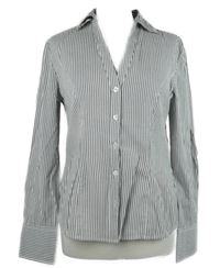 Dámská šedo-bílá proužkovaná halenka Kelso 