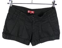 Dámské černé plátěné kraťasy Cropp 