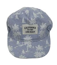 Světlemodrá kšiltovka s palmami a nápisem H&M vel.92-104