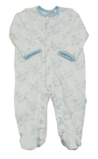 Bílo-modrý overal s orly Lyle&Scott